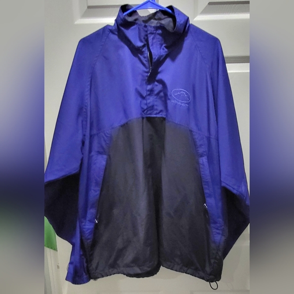 Page & Tuttle Blue Windbreaker - Picture 1 of 4